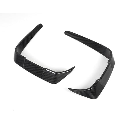 SOOQOO Misc. Exterior SOOQOO BMW M2 F87 LCI Front Bumper Inserts In Prepreg Carbon Fiber