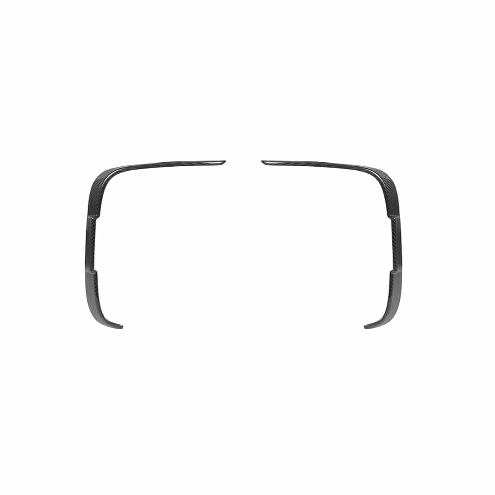 SOOQOO Misc. Exterior SOOQOO BMW M2 F87 Rear Bumper Inserts In Prepreg Carbon Fiber