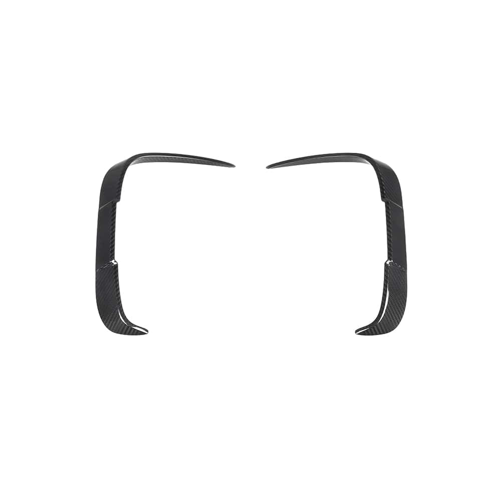 SOOQOO Misc. Exterior SOOQOO BMW M2 F87 Rear Bumper Inserts In Prepreg Carbon Fiber