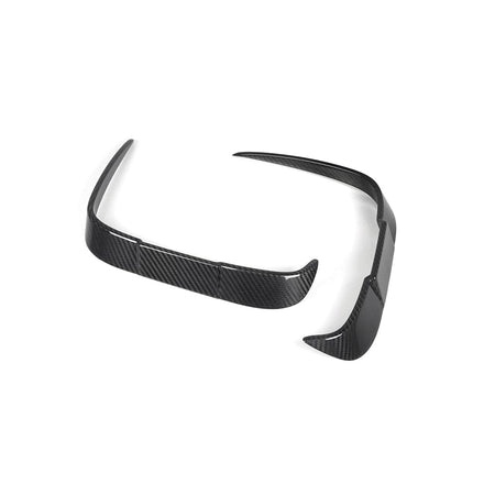 SOOQOO Misc. Exterior SOOQOO BMW M2 F87 Rear Bumper Inserts In Prepreg Carbon Fiber