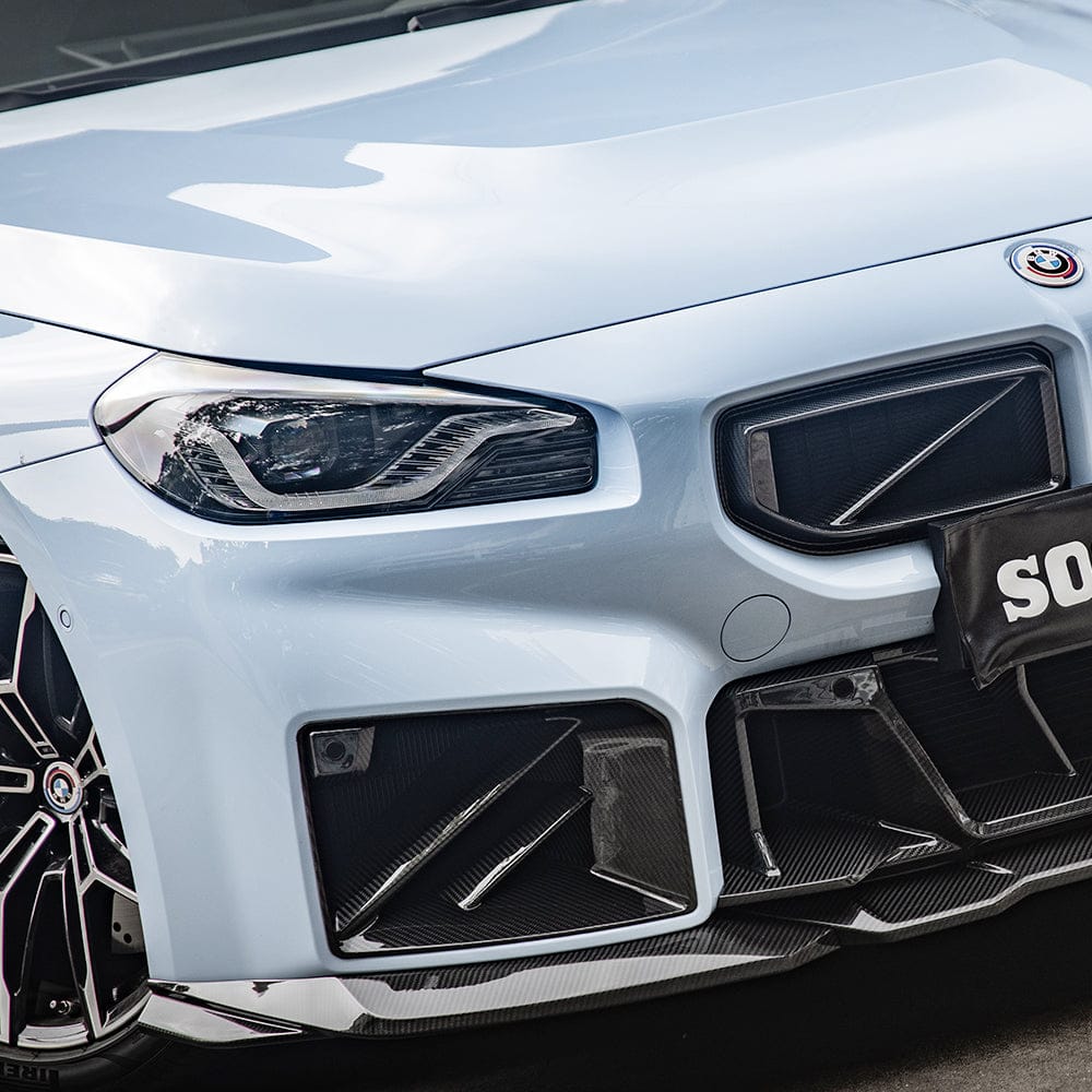 SOOQOO Misc. Exterior SOOQOO BMW M2 G87 Air Inlets In Prepreg Carbon Fiber
