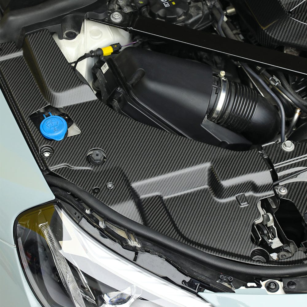 SOOQOO Misc. Exterior SOOQOO BMW M2 G87 Engine Bay Trim Set In Prepreg Carbon Fiber
