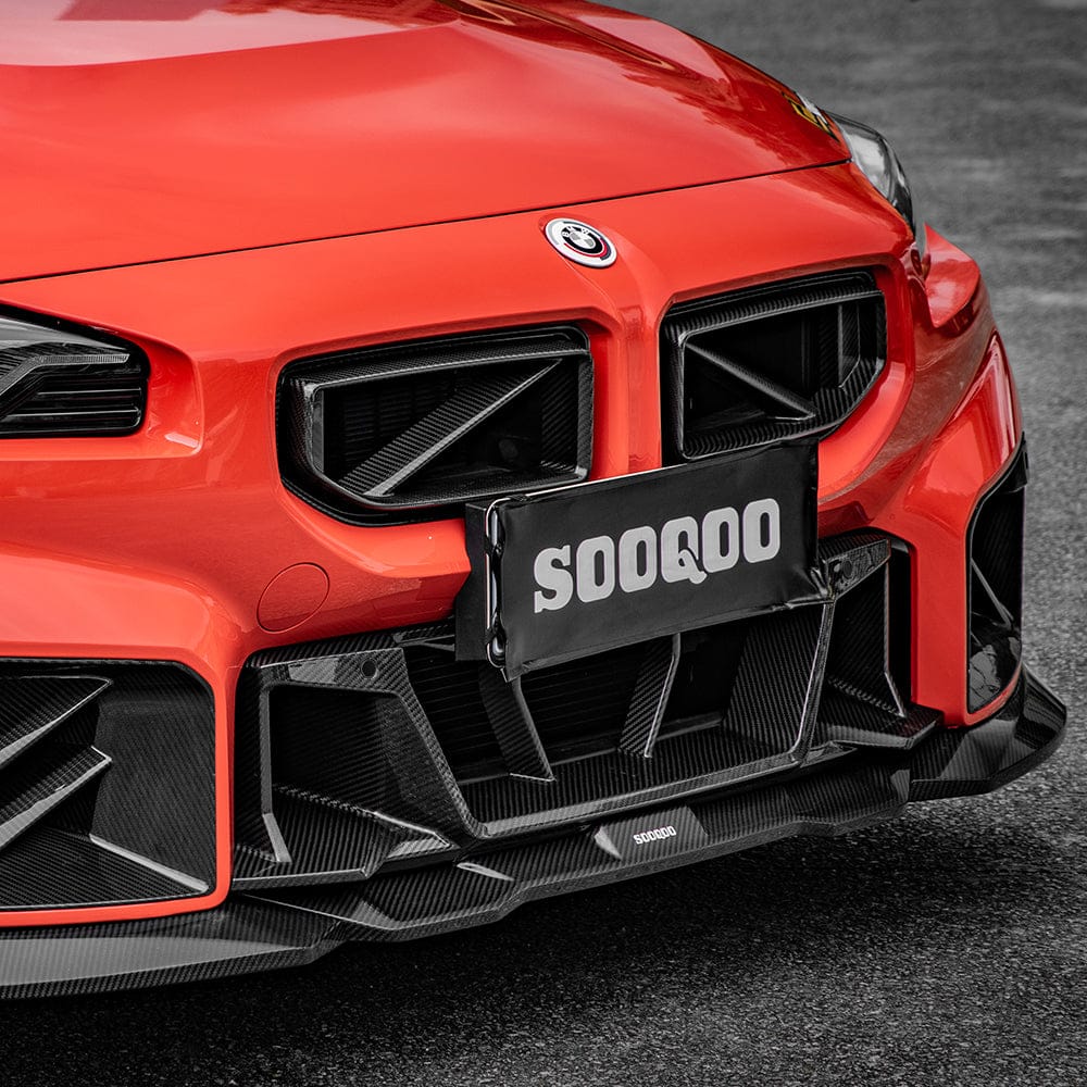 SOOQOO Misc. Exterior SOOQOO BMW M2 G87 Lower Grille In Prepreg Carbon Fiber