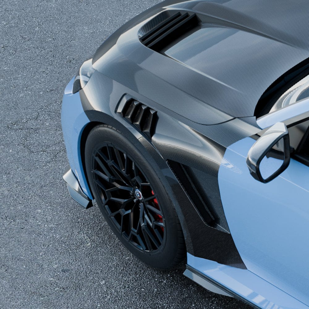 SOOQOO Misc. Exterior SOOQOO BMW M2 G87 Side Fenders In Prepreg Carbon Fiber