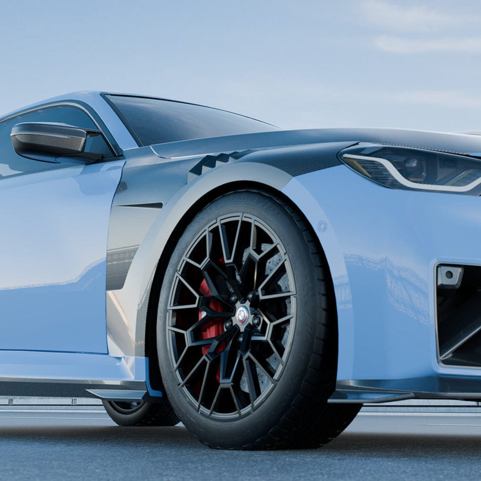 SOOQOO Misc. Exterior SOOQOO BMW M2 G87 Side Fenders In Prepreg Carbon Fiber