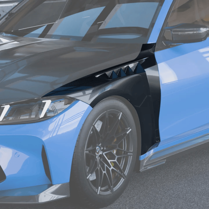 SOOQOO Misc. Exterior SOOQOO BMW M3 G80 Side Fenders In Prepreg Carbon Fiber