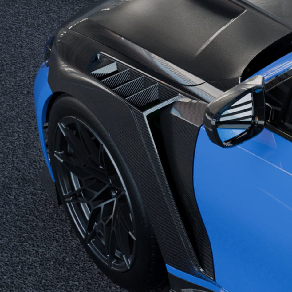 SOOQOO Misc. Exterior SOOQOO BMW M3 G80 Side Fenders In Prepreg Carbon Fiber