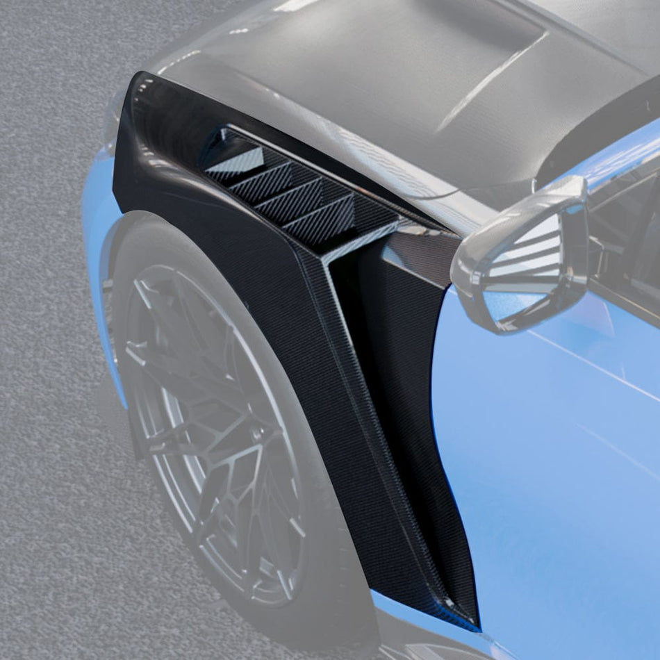 SOOQOO Misc. Exterior SOOQOO BMW M3 G80 Side Fenders In Prepreg Carbon Fiber