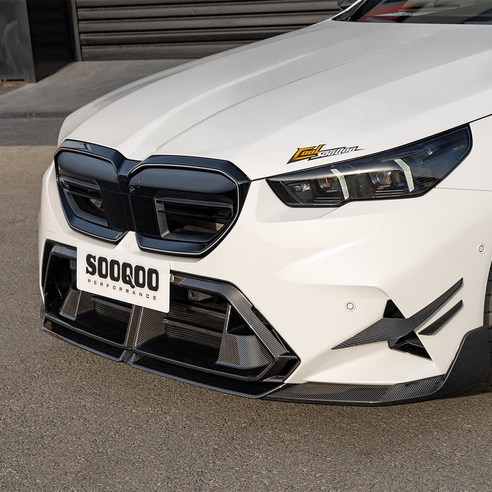 SOOQOO Misc. Exterior SOOQOO BMW M5 G90 Front Lower Grille In Prepreg Carbon Fiber