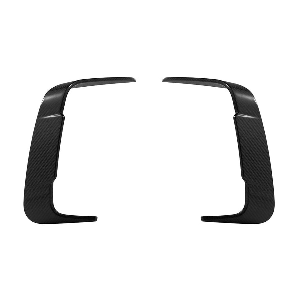 SOOQOO Misc. Exterior SOOQOO BMW M8 F92 Rear Bumper Insert In Prepreg Carbon Fiber