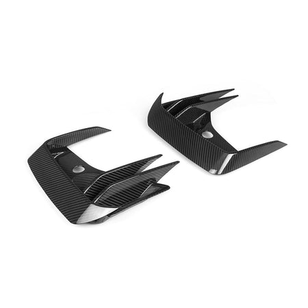 SOOQOO Misc. Exterior SOOQOO BMW X3 G01 LCI Front Vent Trims In Prepreg Carbon Fiber