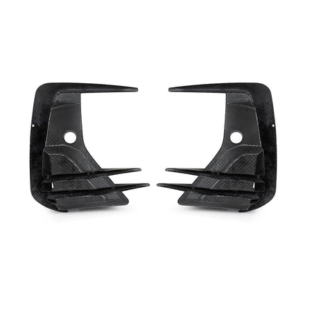 SOOQOO Misc. Exterior SOOQOO BMW X3 G01 LCI Front Vent Trims In Prepreg Carbon Fiber
