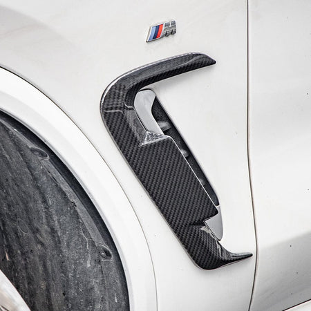 SOOQOO Misc. Exterior SOOQOO BMW X3 G01 LCI Side Fender Trims In Prepreg Carbon Fiber