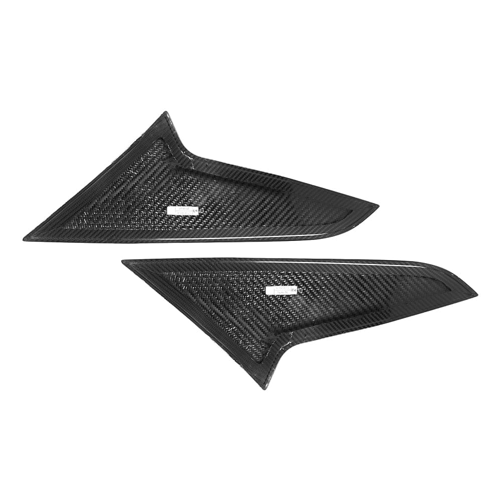 SOOQOO Misc. Exterior SOOQOO BMW X3 G45 Rear Window Fins In Prepreg Carbon Fiber