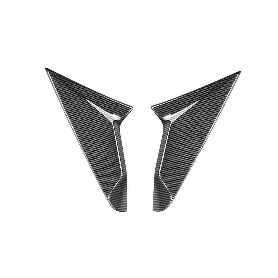 SOOQOO Misc. Exterior SOOQOO BMW X3 G45 Rear Window Fins In Prepreg Carbon Fiber