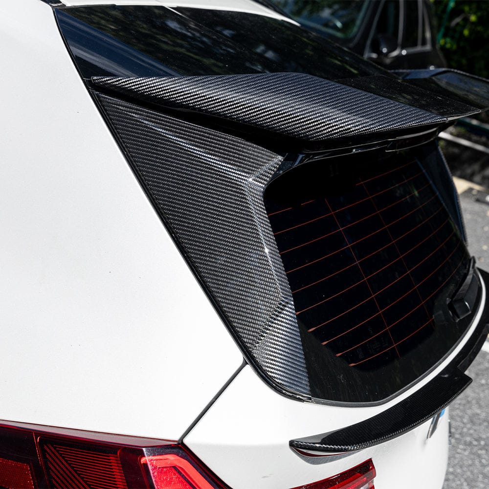 SOOQOO Misc. Exterior SOOQOO BMW X3 G45 Rear Window Fins In Prepreg Carbon Fiber