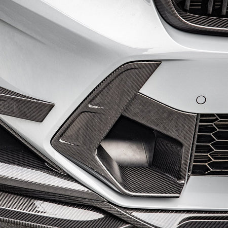 SOOQOO Misc. Exterior SOOQOO BMW X3M F97 LCI Air Ducts In Prepreg Carbon Fiber