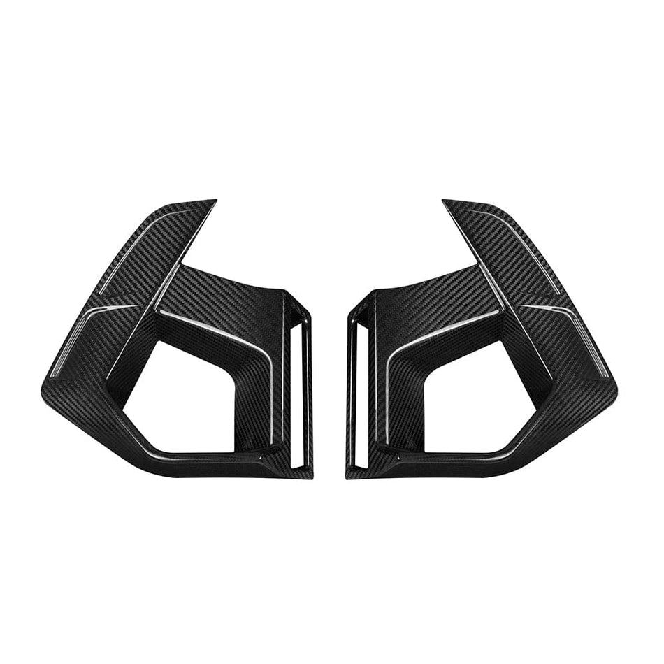 SOOQOO Misc. Exterior SOOQOO BMW X3M F97 LCI Air Ducts In Prepreg Carbon Fiber