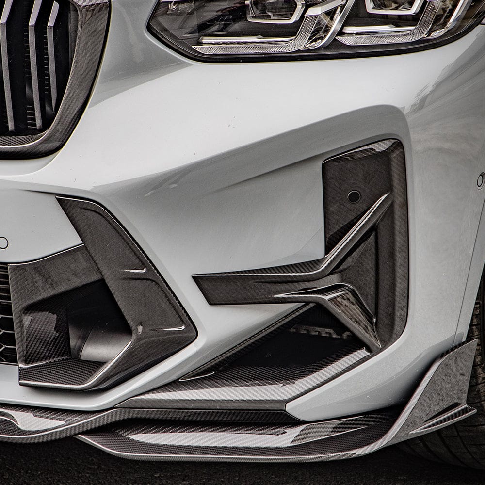 SOOQOO Misc. Exterior SOOQOO BMW X3M F97 LCI Air Inlets In Prepreg Carbon Fiber