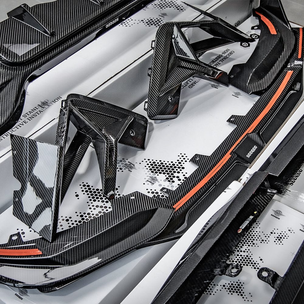 SOOQOO Misc. Exterior SOOQOO BMW X3M F97 LCI Air Inlets In Prepreg Carbon Fiber