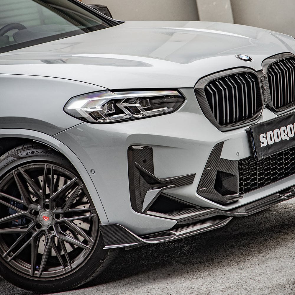 SOOQOO Misc. Exterior SOOQOO BMW X3M F97 LCI Air Inlets In Prepreg Carbon Fiber