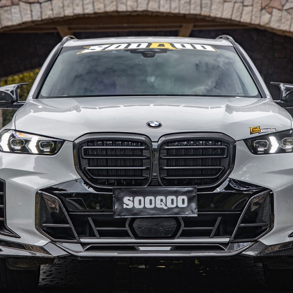 SOOQOO Misc. Exterior SOOQOO BMW X5 G05 LCI Front Lower Grille In Prepreg Carbon Fiber