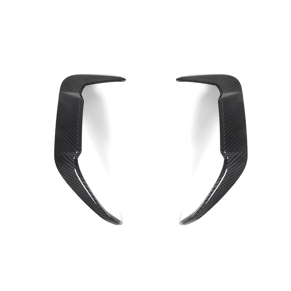 SOOQOO Misc. Exterior SOOQOO BMW X5M F95 Facelift Rear Bumper Insert In Prepreg Carbon Fiber