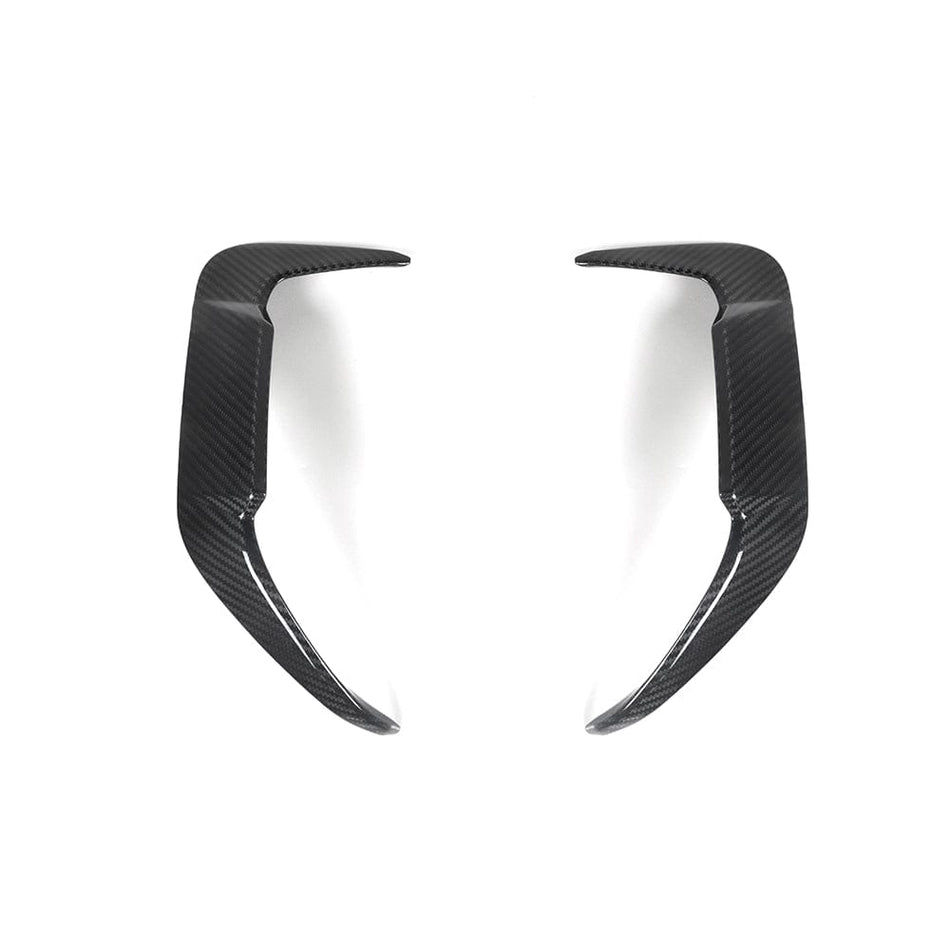 SOOQOO Misc. Exterior SOOQOO BMW X5M F95 Facelift Rear Bumper Insert In Prepreg Carbon Fiber