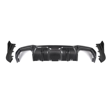 SOOQOO Rear Diffuser SOOQOO BMW 4 Series G22 Rear Diffuser In Prepreg Carbon Fiber