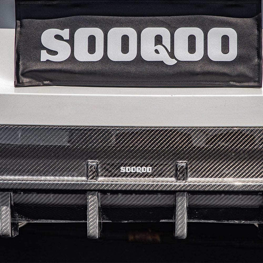 SOOQOO Rear Diffuser SOOQOO BMW 8 Series G14 Rear Diffuser In Prepreg Carbon Fiber