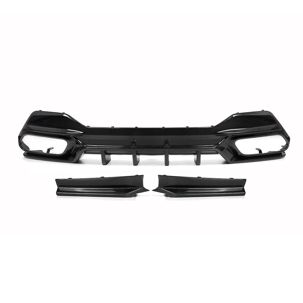 SOOQOO Rear Diffuser SOOQOO BMW 8 Series G14 Rear Diffuser In Prepreg Carbon Fiber