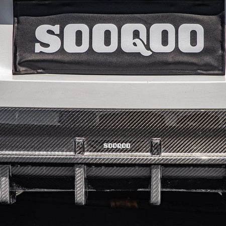 SOOQOO Rear Diffuser SOOQOO BMW 8 Series G16 Rear Diffuser In Prepreg Carbon Fiber
