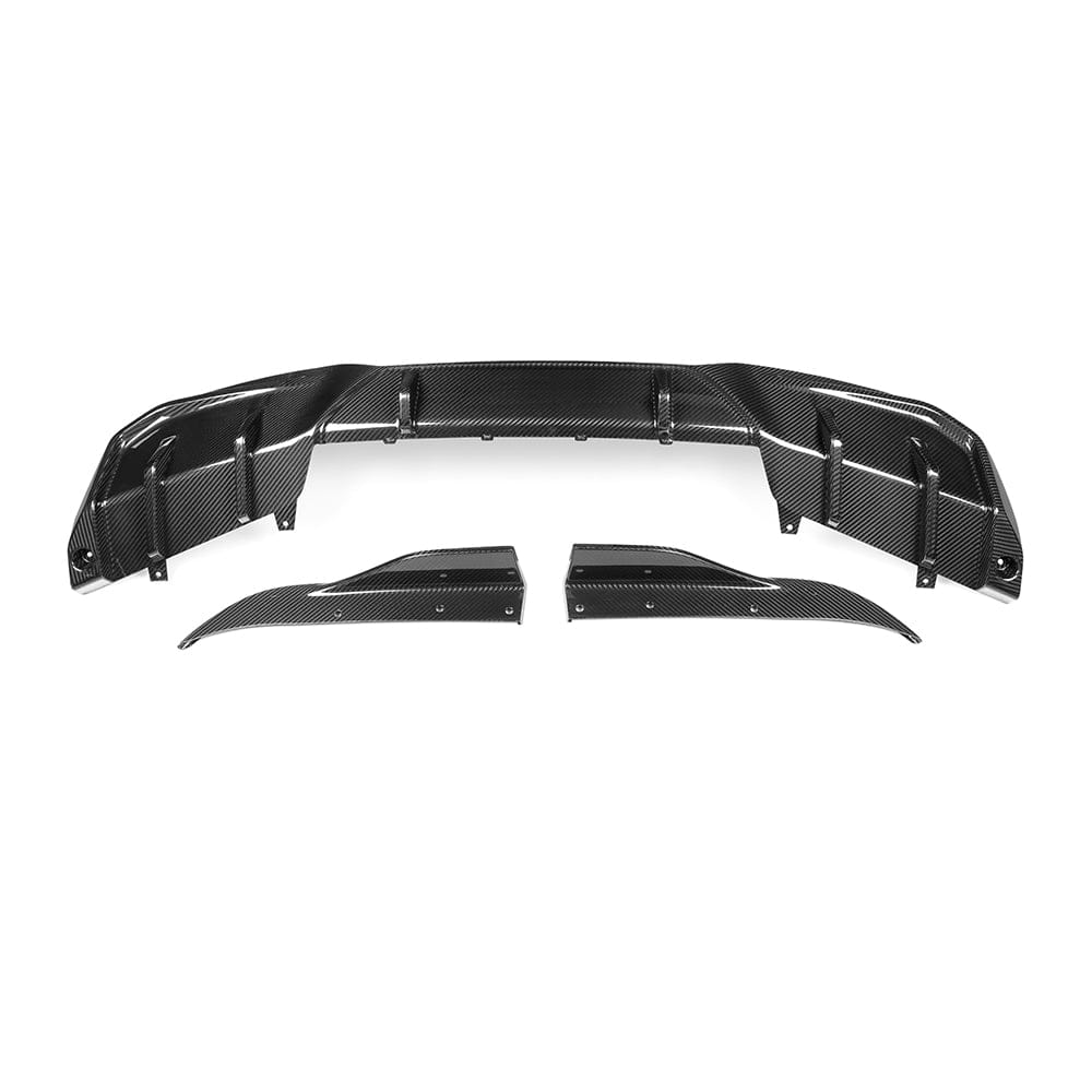 SOOQOO Rear Diffuser SOOQOO BMW I4 G26 Rear Diffuser In Prepreg Carbon Fiber