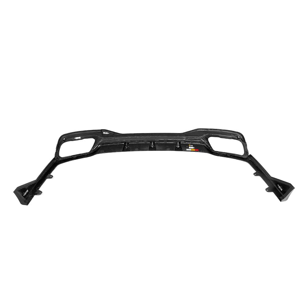 SOOQOO Rear Diffuser SOOQOO BMW X7 G07 Rear Diffuser In Gloss Carbon