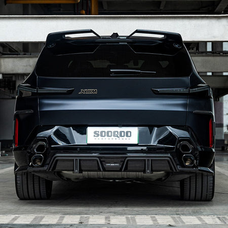 SOOQOO Rear Diffuser SOOQOO BMW XM G09 Rear Diffuser in Gloss Carbon