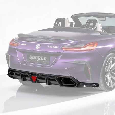 SOOQOO Rear Diffuser SOOQOO BMW Z4 G29 Rear Diffuser In Prepreg Carbon Fiber