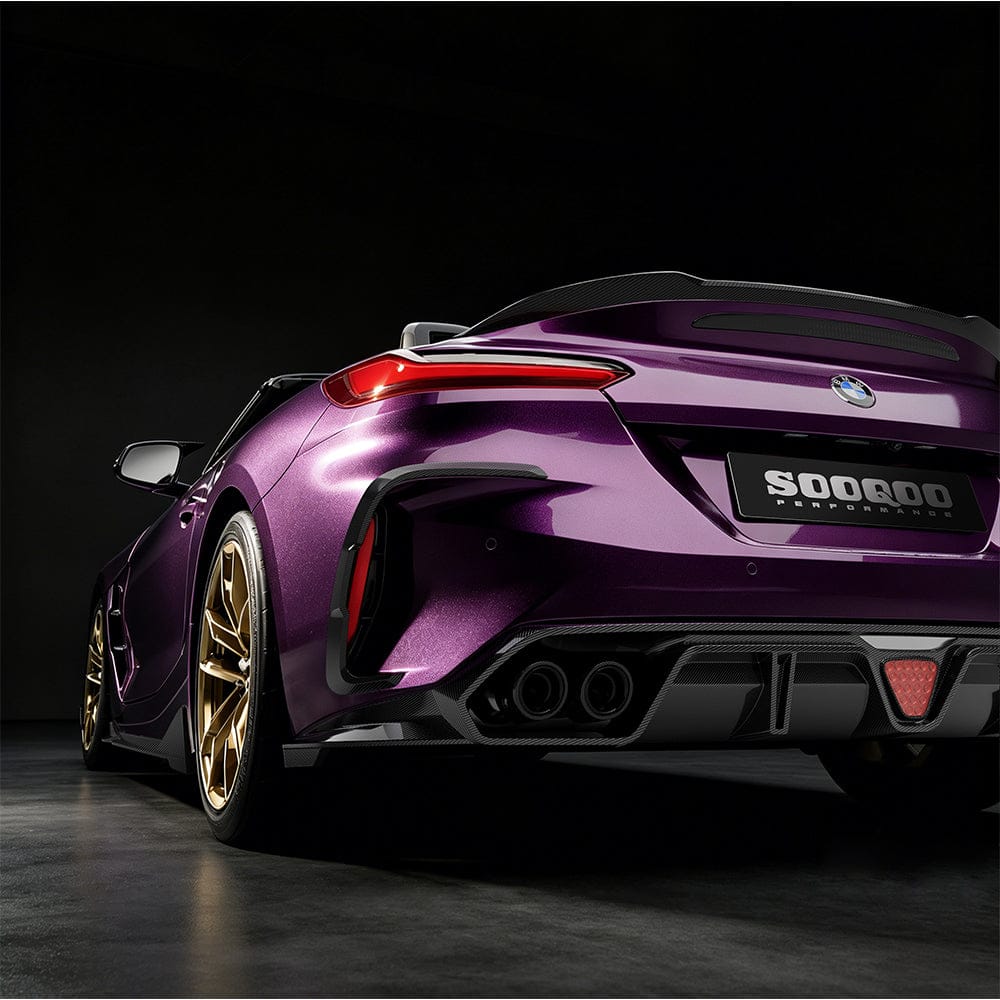 SOOQOO Rear Diffuser SOOQOO BMW Z4 G29 Rear Diffuser In Prepreg Carbon Fiber