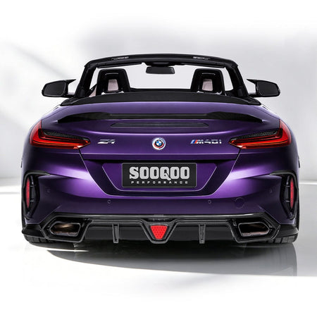 SOOQOO Rear Diffuser SOOQOO BMW Z4 G29 Rear Diffuser In Prepreg Carbon Fiber