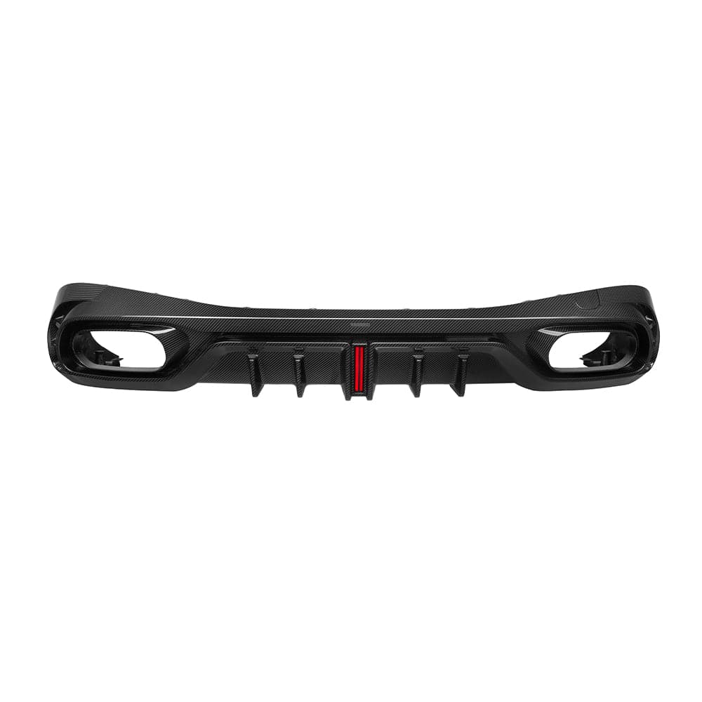 SOOQOO Rear Diffuser SOOQOO MERCEDES-AMG CLE 53 C236 Rear Diffuser In Prepreg Carbon Fiber