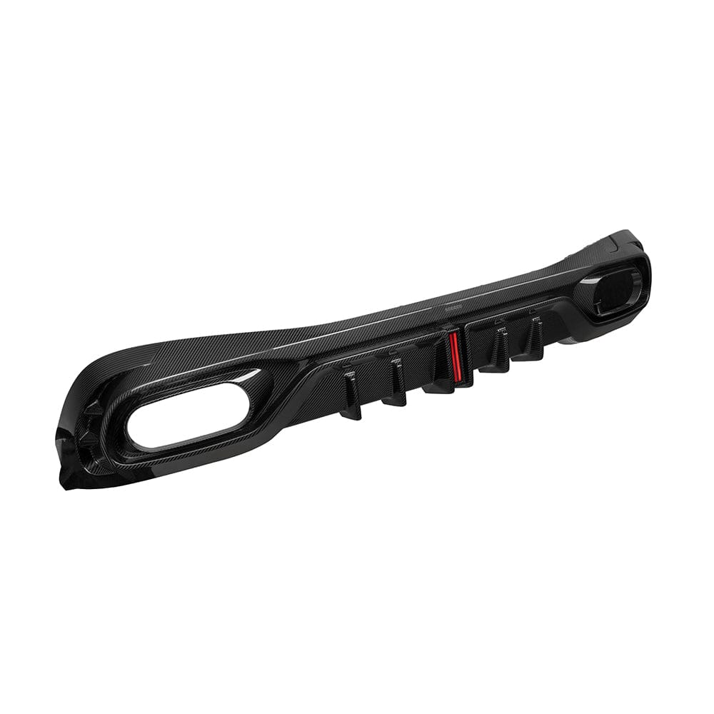 SOOQOO Rear Diffuser SOOQOO MERCEDES-AMG CLE 53 C236 Rear Diffuser In Prepreg Carbon Fiber