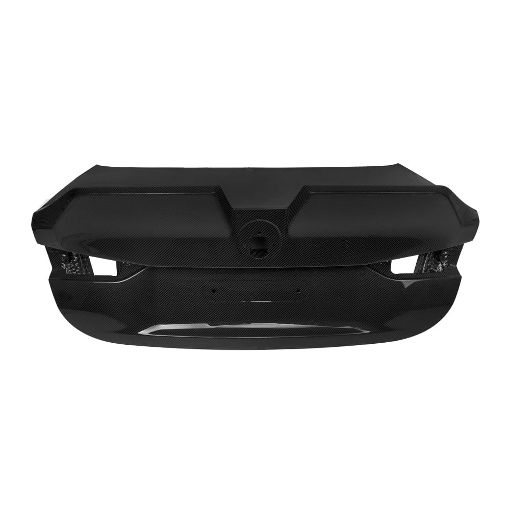SOOQOO Rear Trunk Lid SOOQOO BMW M3 G80 Rear Trunk Lid In Gloss Carbon