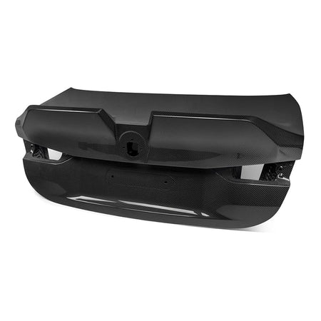 SOOQOO Rear Trunk Lid SOOQOO BMW M3 G80 Rear Trunk Lid In Gloss Carbon