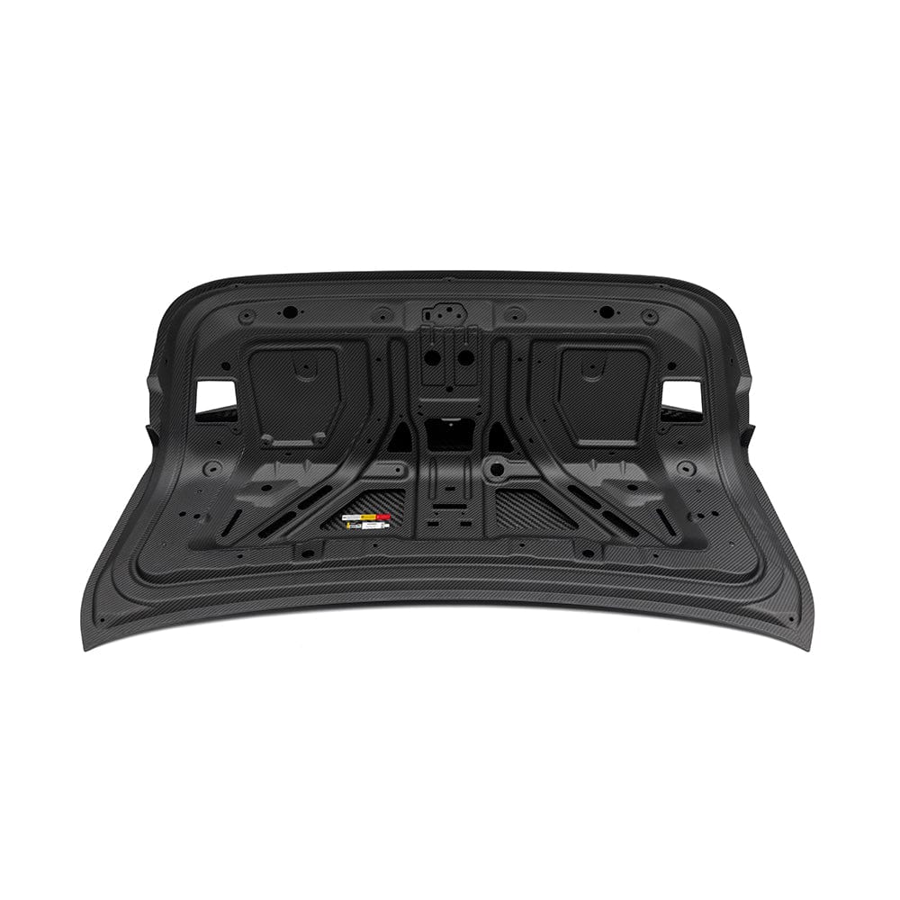 SOOQOO Rear Trunk Lid SOOQOO BMW M3 G80 Rear Trunk Lid In Gloss Carbon