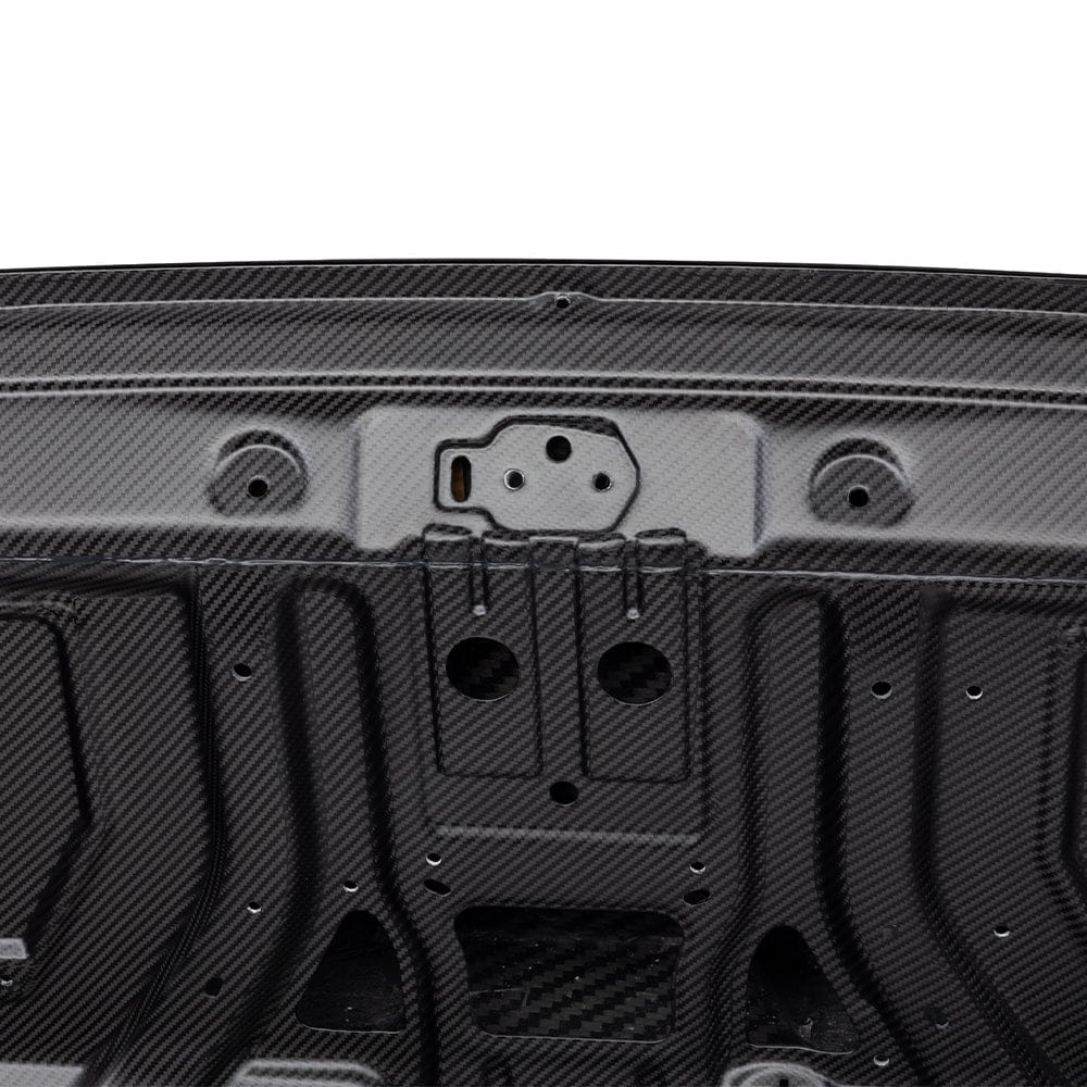 SOOQOO Rear Trunk Lid SOOQOO BMW M3 G80 Rear Trunk Lid In Primer Finish Carbon