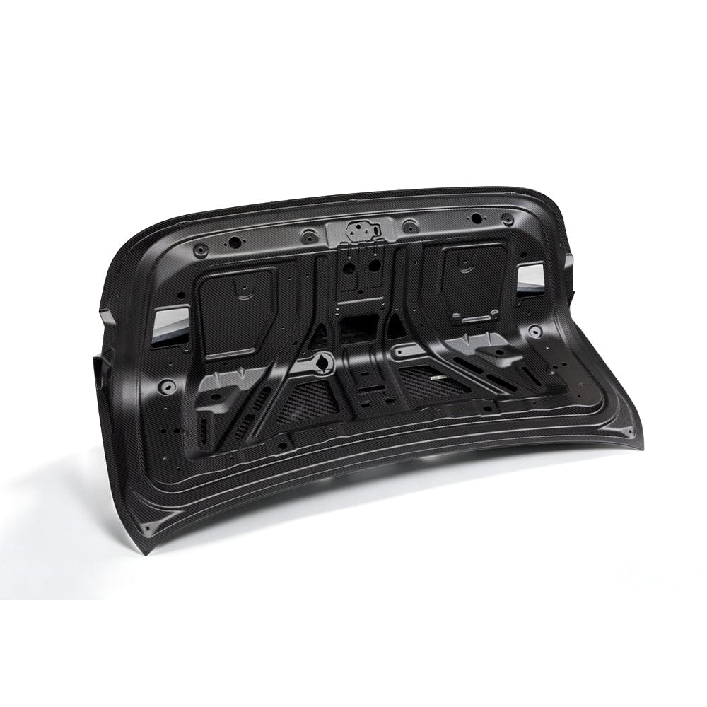 SOOQOO Rear Trunk Lid SOOQOO BMW M3 G80 Rear Trunk Lid In Primer Finish Carbon