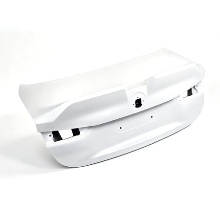 SOOQOO Rear Trunk Lid SOOQOO BMW M3 G80 Rear Trunk Lid In Primer Finish Carbon