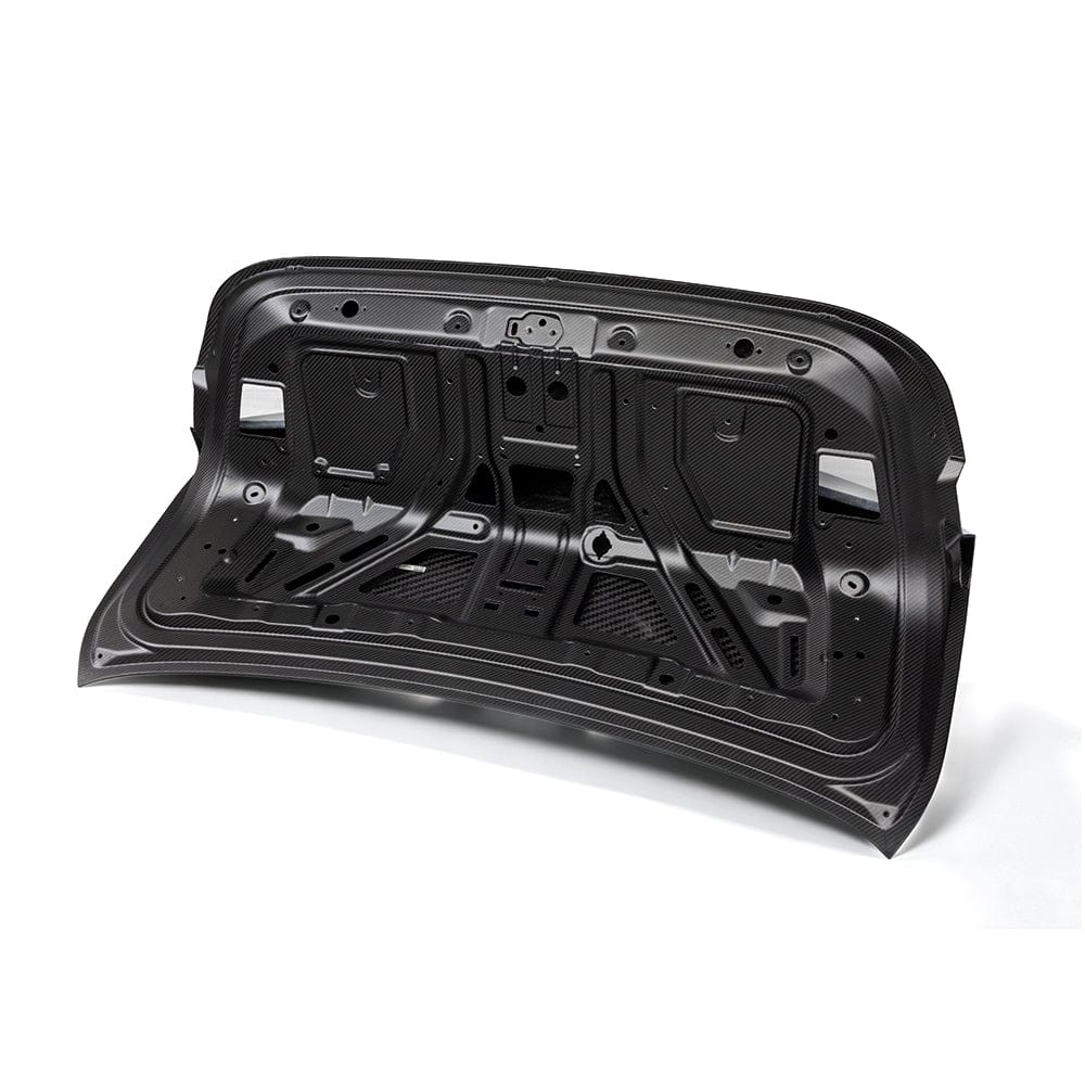 SOOQOO Rear Trunk Lid SOOQOO BMW M4 G82 Rear Trunk Lid In Primer Finish Carbon