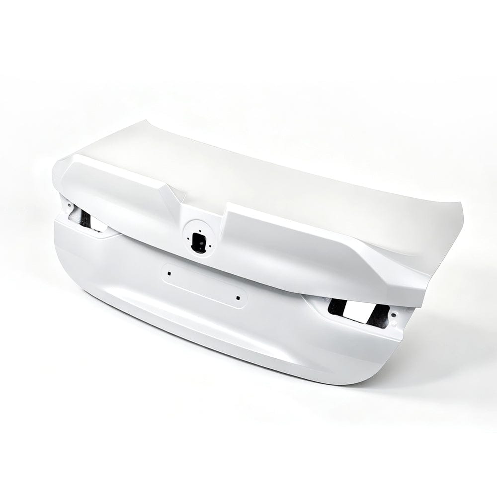 SOOQOO Rear Trunk Lid SOOQOO BMW M4 G82 Rear Trunk Lid In Primer Finish Carbon