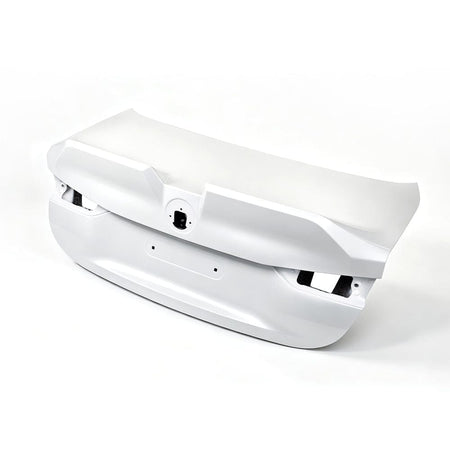 SOOQOO Rear Trunk Lid SOOQOO BMW M4 G82 Rear Trunk Lid In Primer Finish Carbon