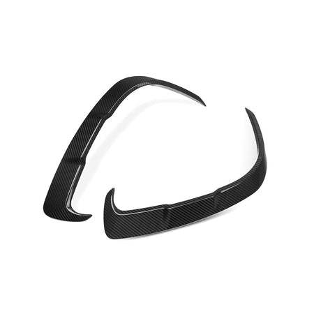 SOOQOO Rear Vent Trim SOOQOO BMW Z4 G29 Rear Bumper Inserts In Prepreg Carbon Fiber